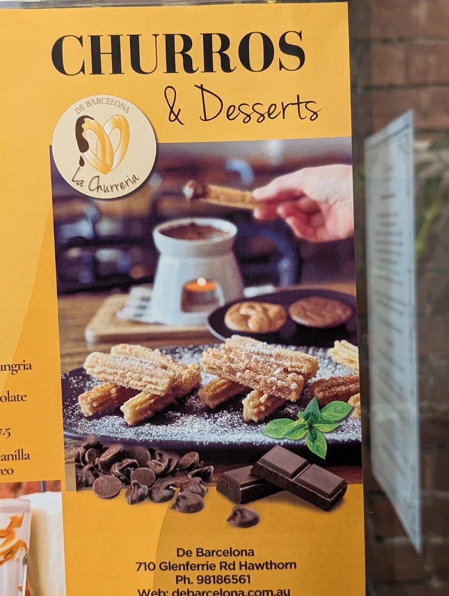 Menu, De Barcelona