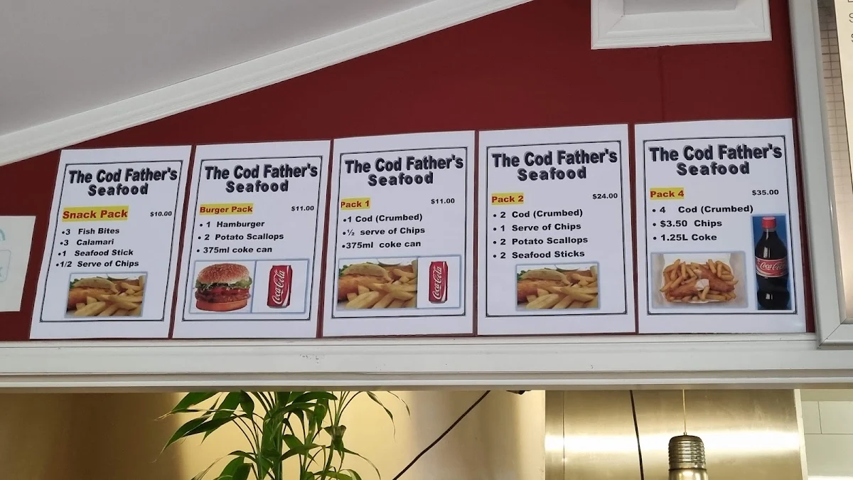 Menu, The Cod Father