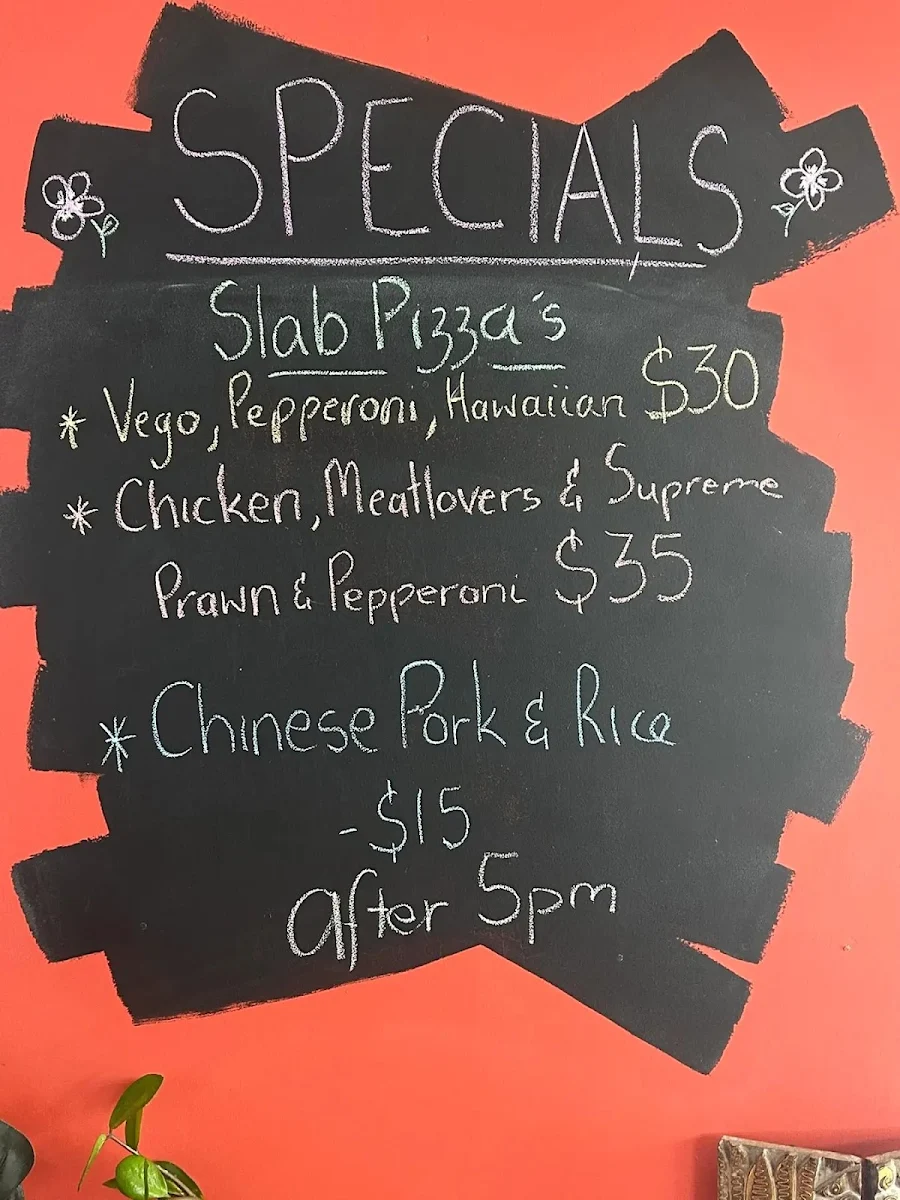 Menu, The Happy Room Cafe