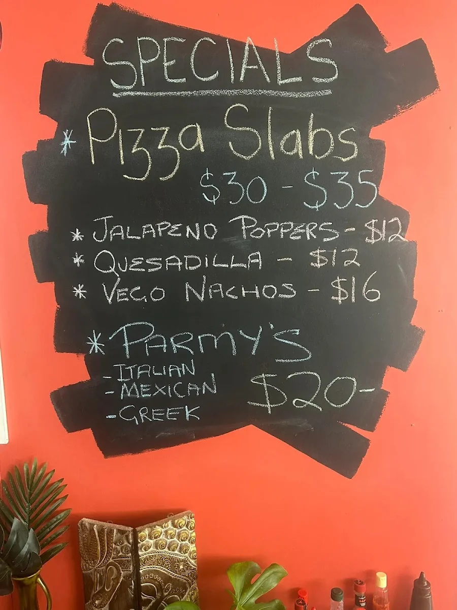 Menu, The Happy Room Cafe
