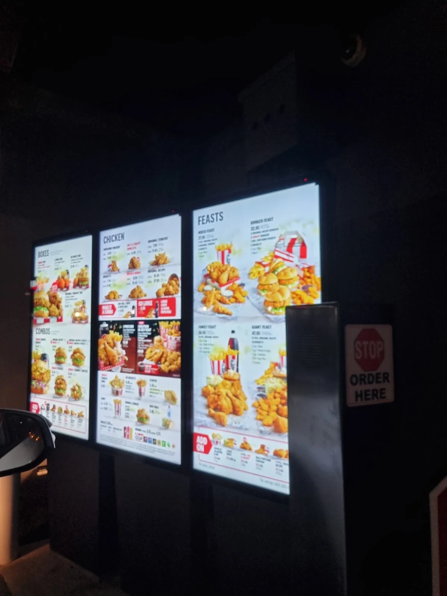 Menu, KFC Shepparton City