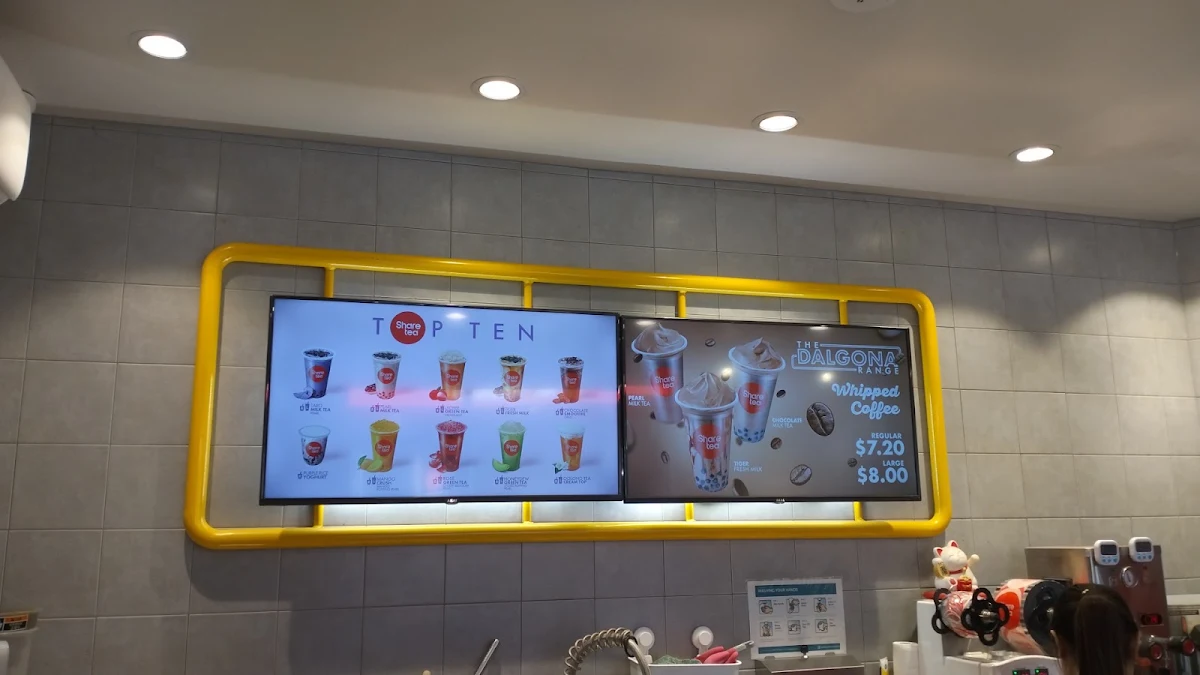 Menu, Sharetea Hawthorn