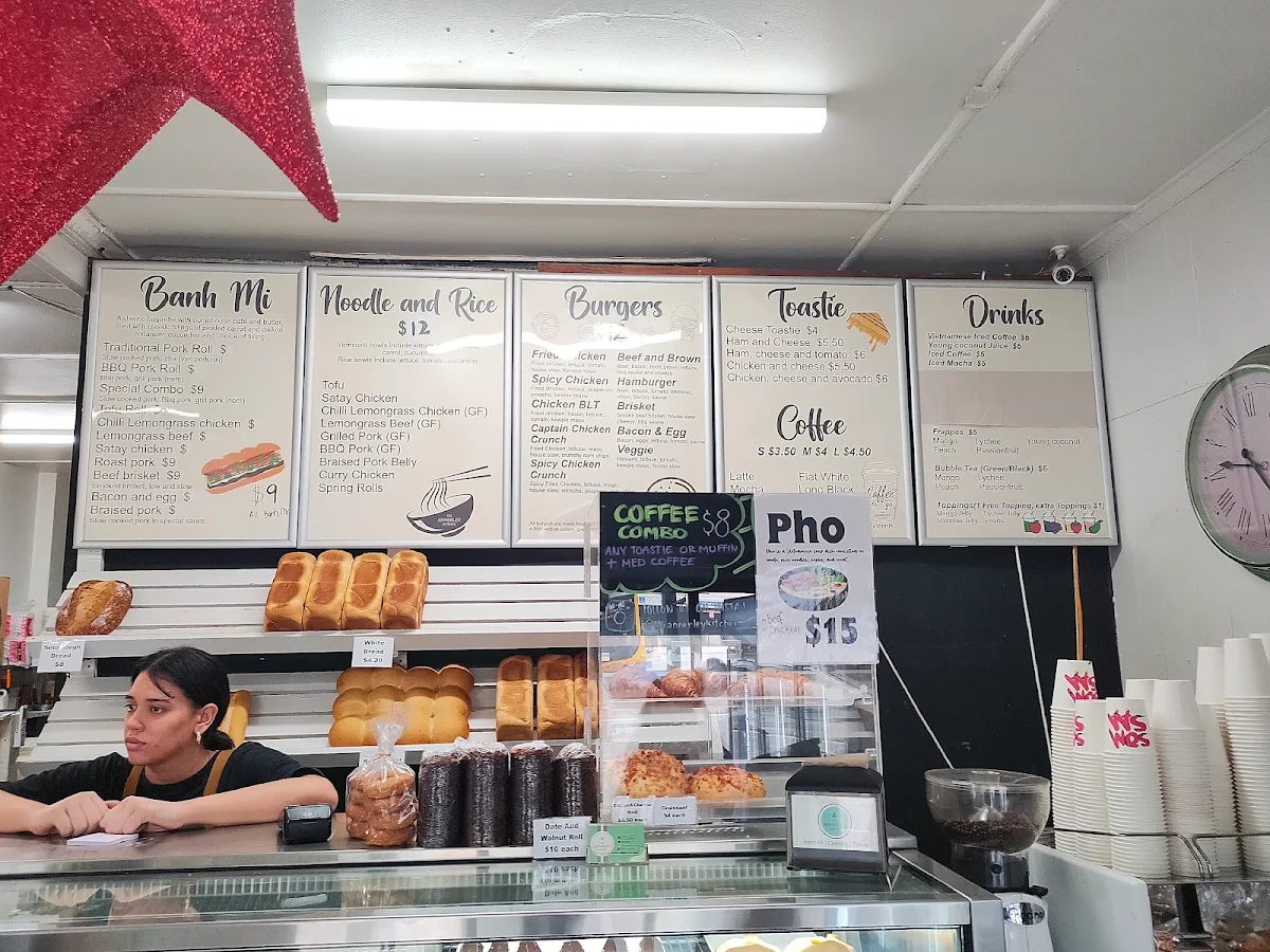 Menu, The Annerley Kitchen