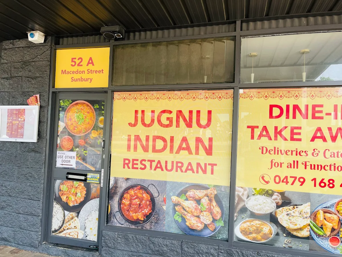 Menu, Jugnu Indian Restaurant