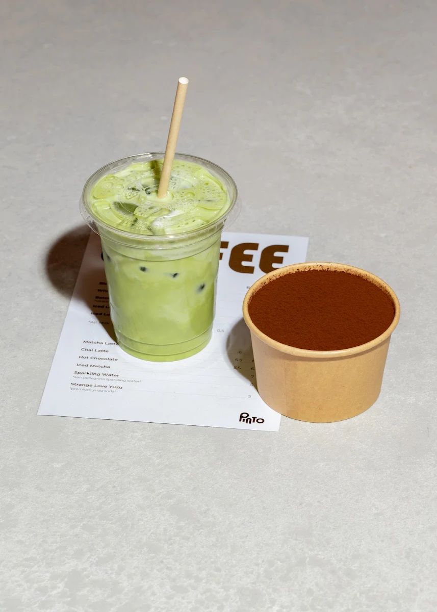Menu, Pinto Tiramisu