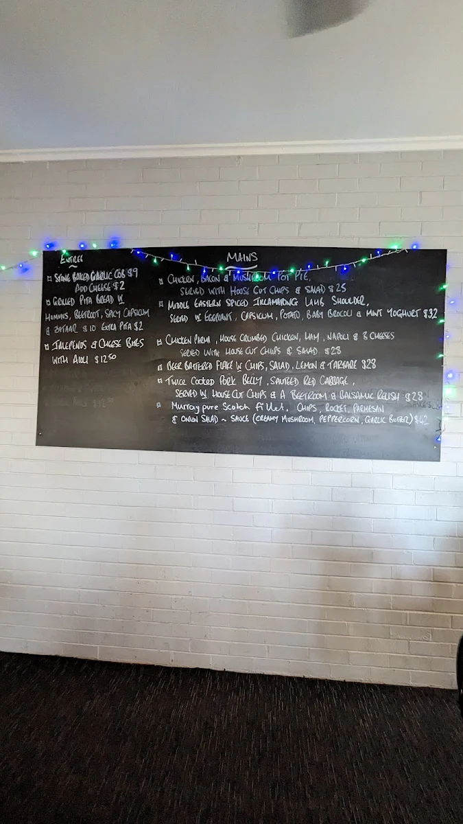 Menu, Boorhaman Hotel and Buffalo Brewery 57269335