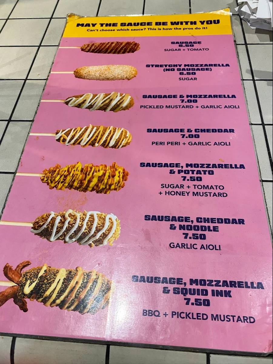 Menu, Chunky Town