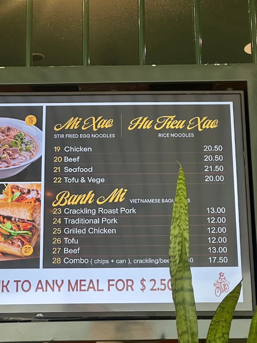 Menu, Viet Hoa