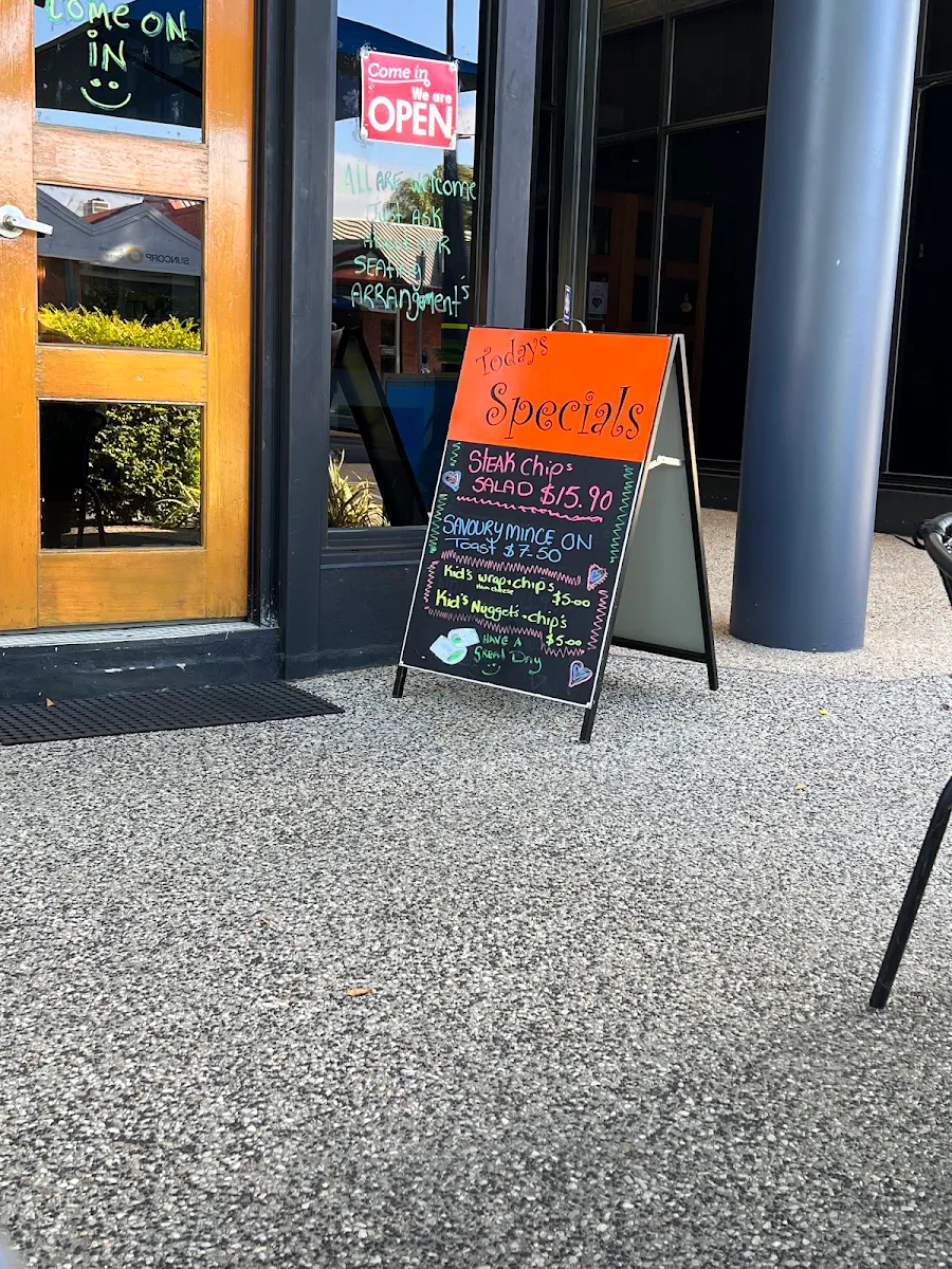 Menu, Blah Blah Sandwich Bar
