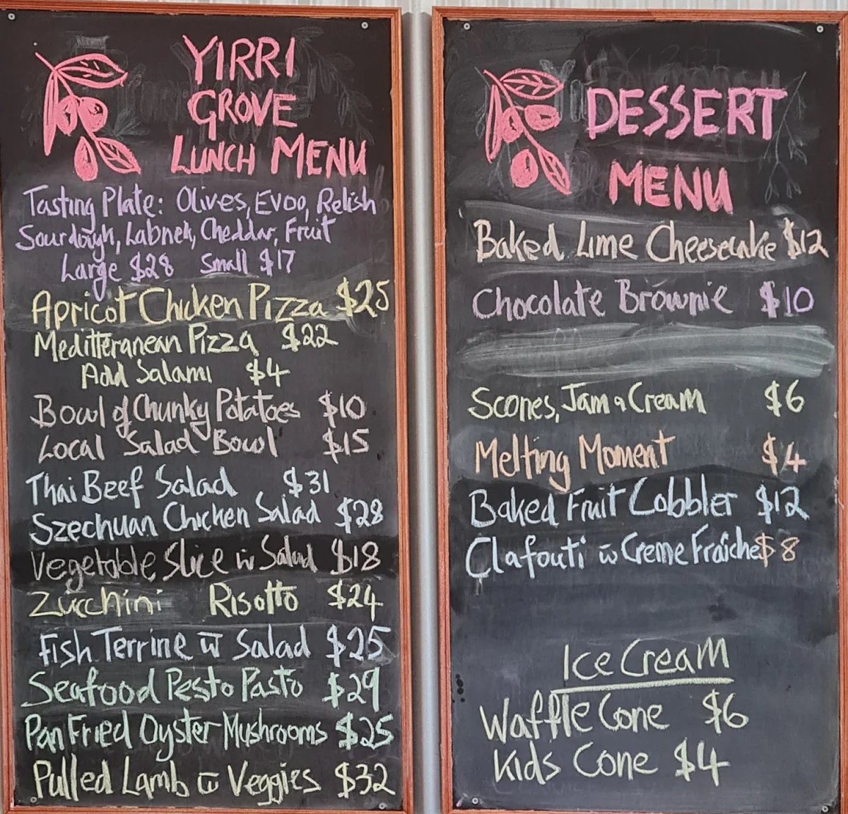 Menu photo 1