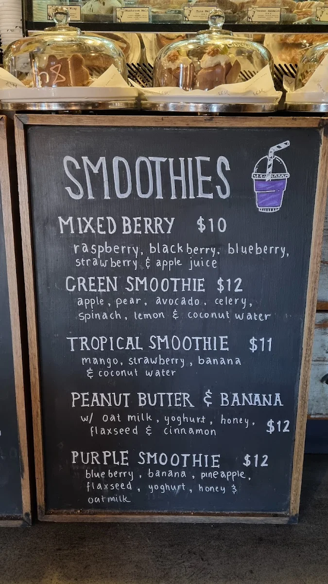 Menu, Three Bags Full