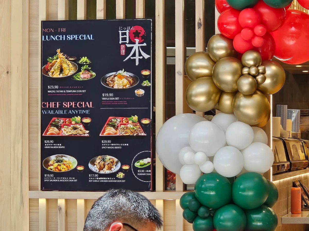 Menu, Japan City