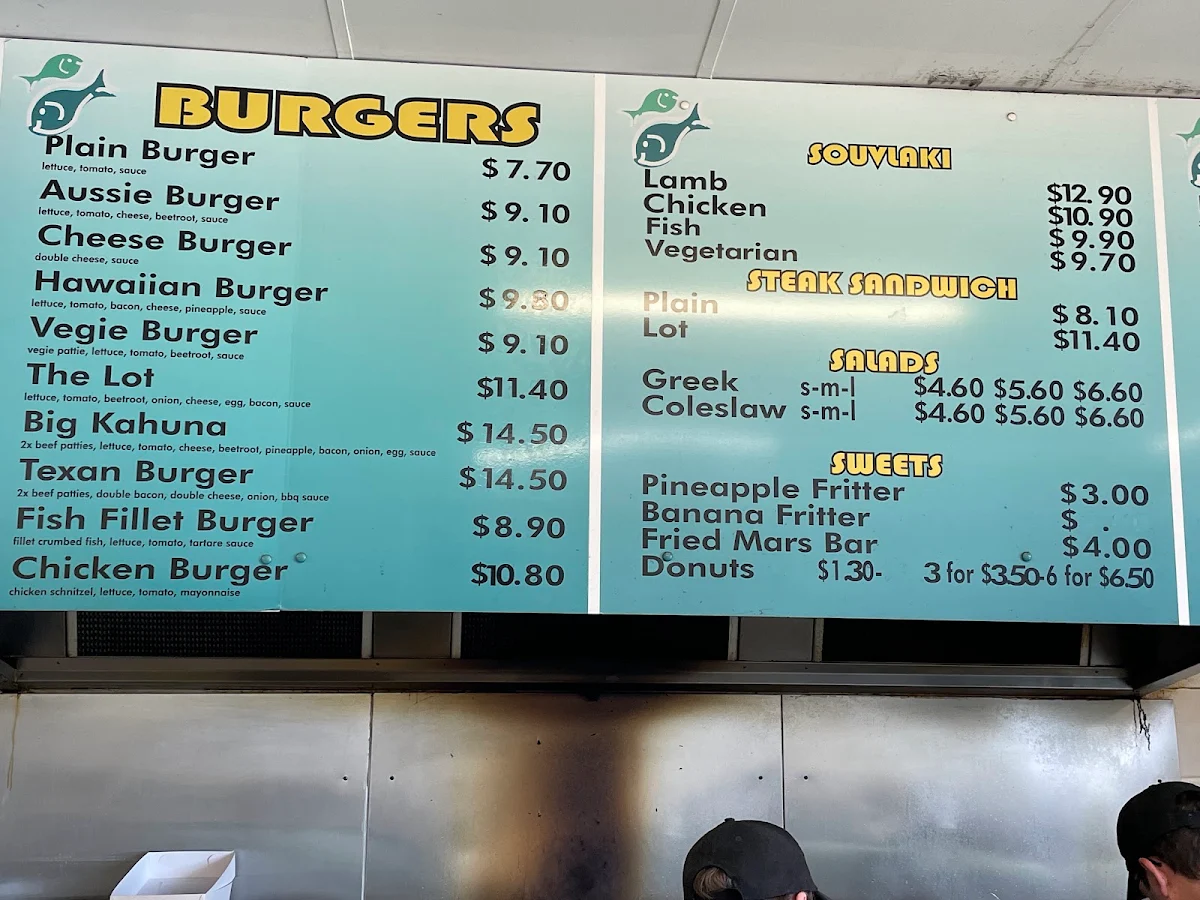 Menu, Flakey Bites Warranwood