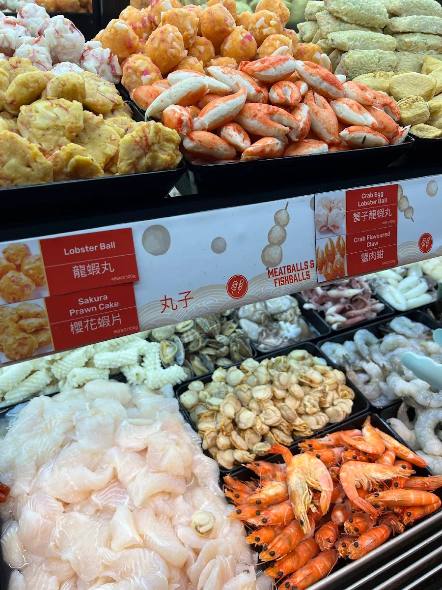 Menu, Dragon Hot Pot Highpoint