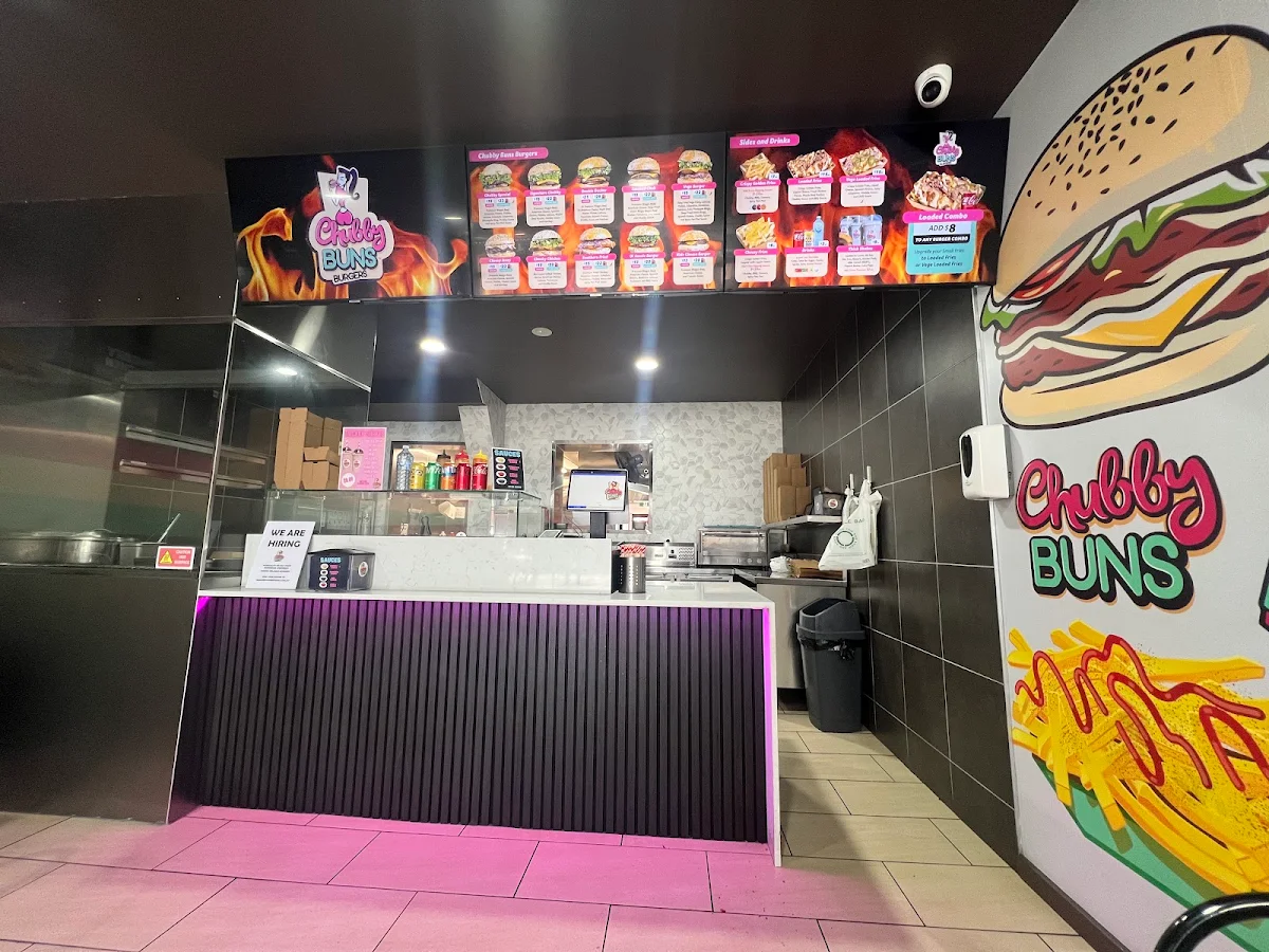 Menu, Chubby Buns Burgers Enmore