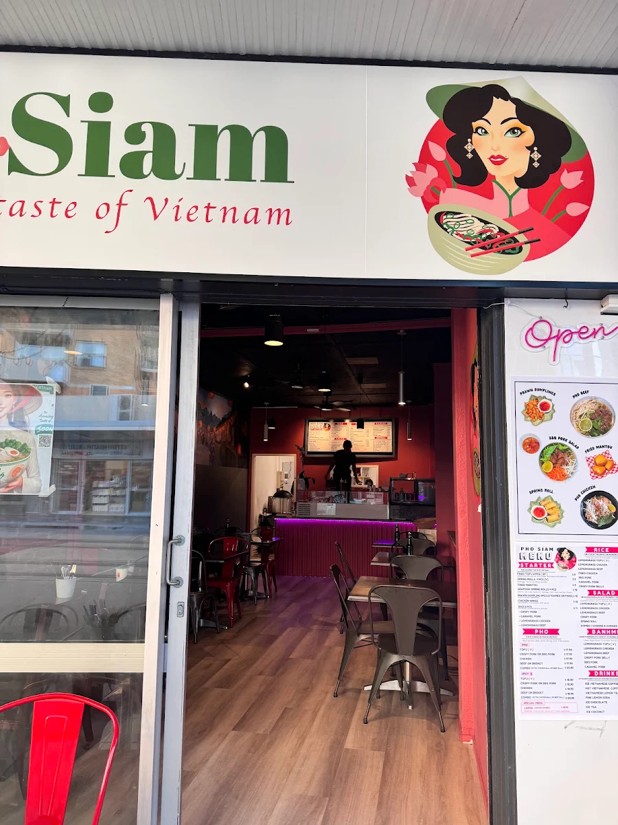 Menu, Pho Siam