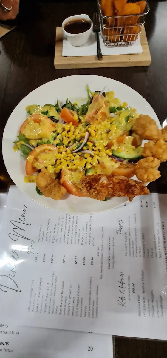 Menu, Leigh Creek Tavern