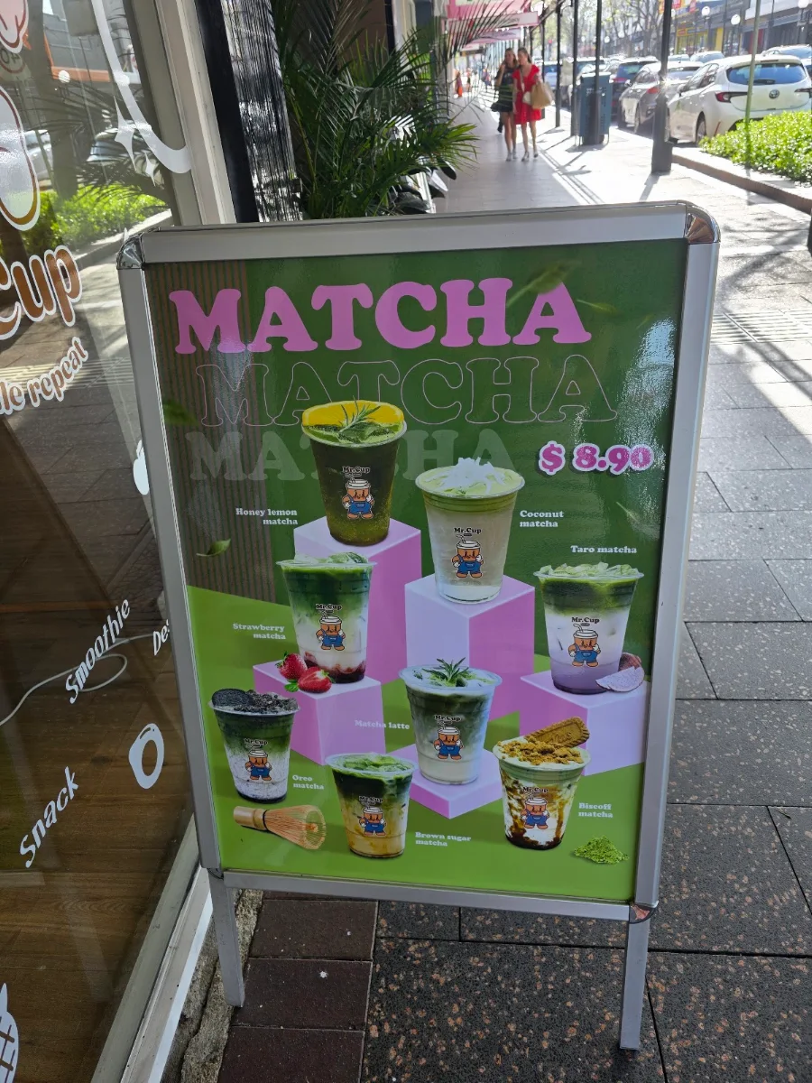 Menu, Mr.Cup