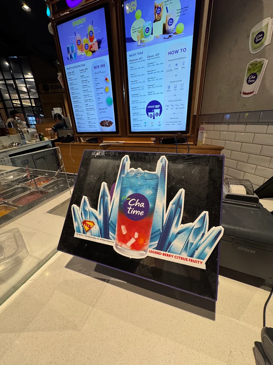 Menu, Chatime Kotara