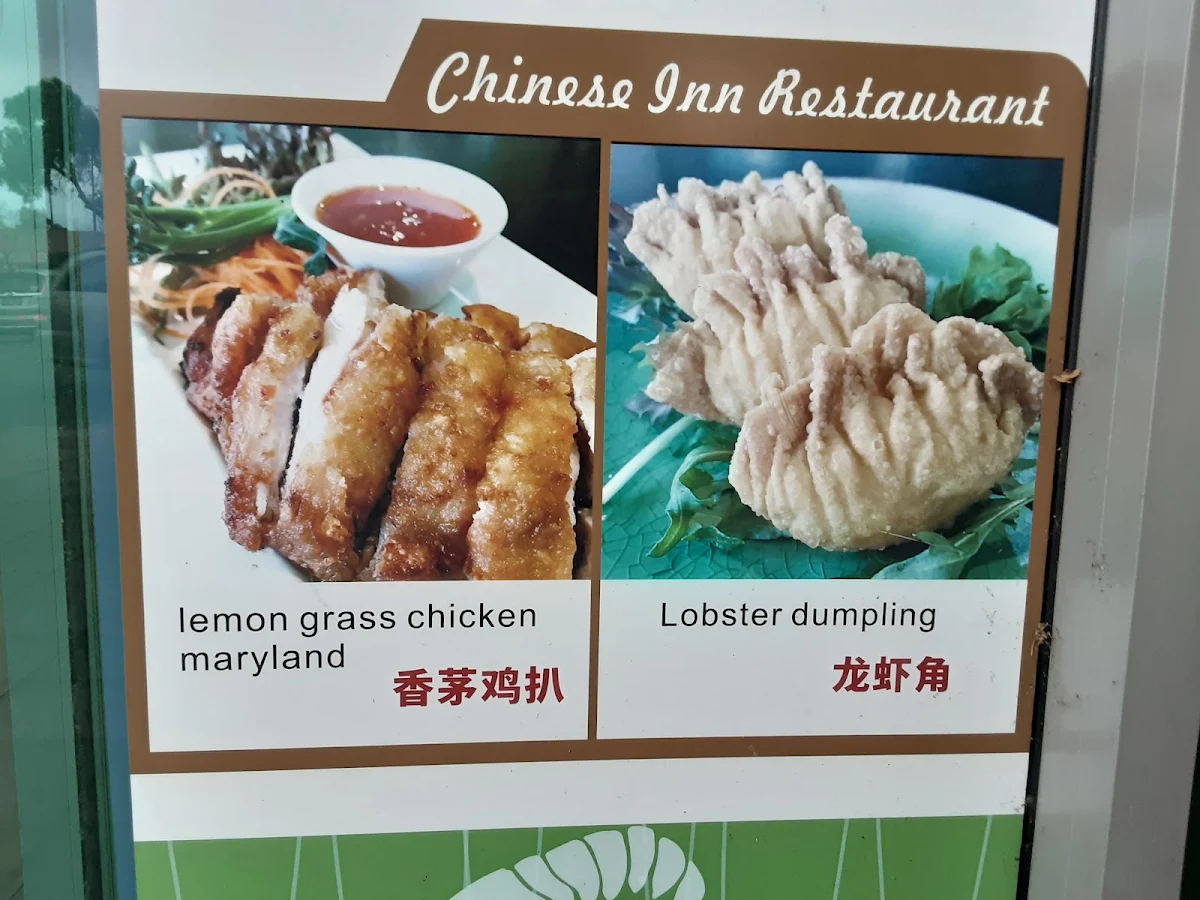 Menu, Chinese Inn