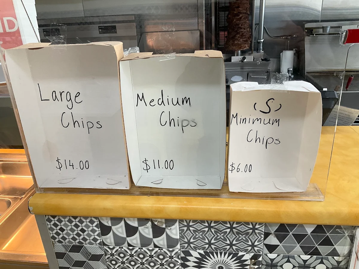 Menu, The Mall Eastfield Traditional Fish & Chips
