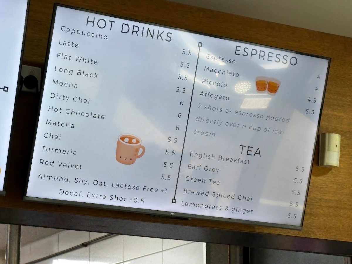 Menu, Parap Bakery