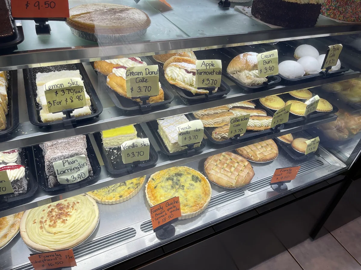 Menu, Millgrove Village Bakery