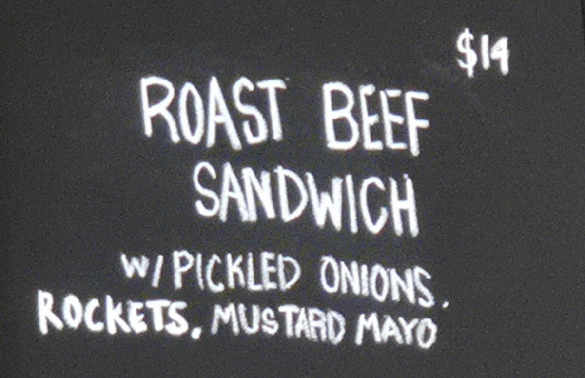 Menu, Bourke Street Bakery Kogarah