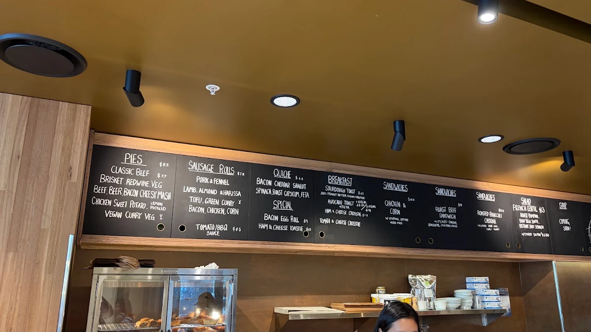 Menu, Bourke Street Bakery Kogarah