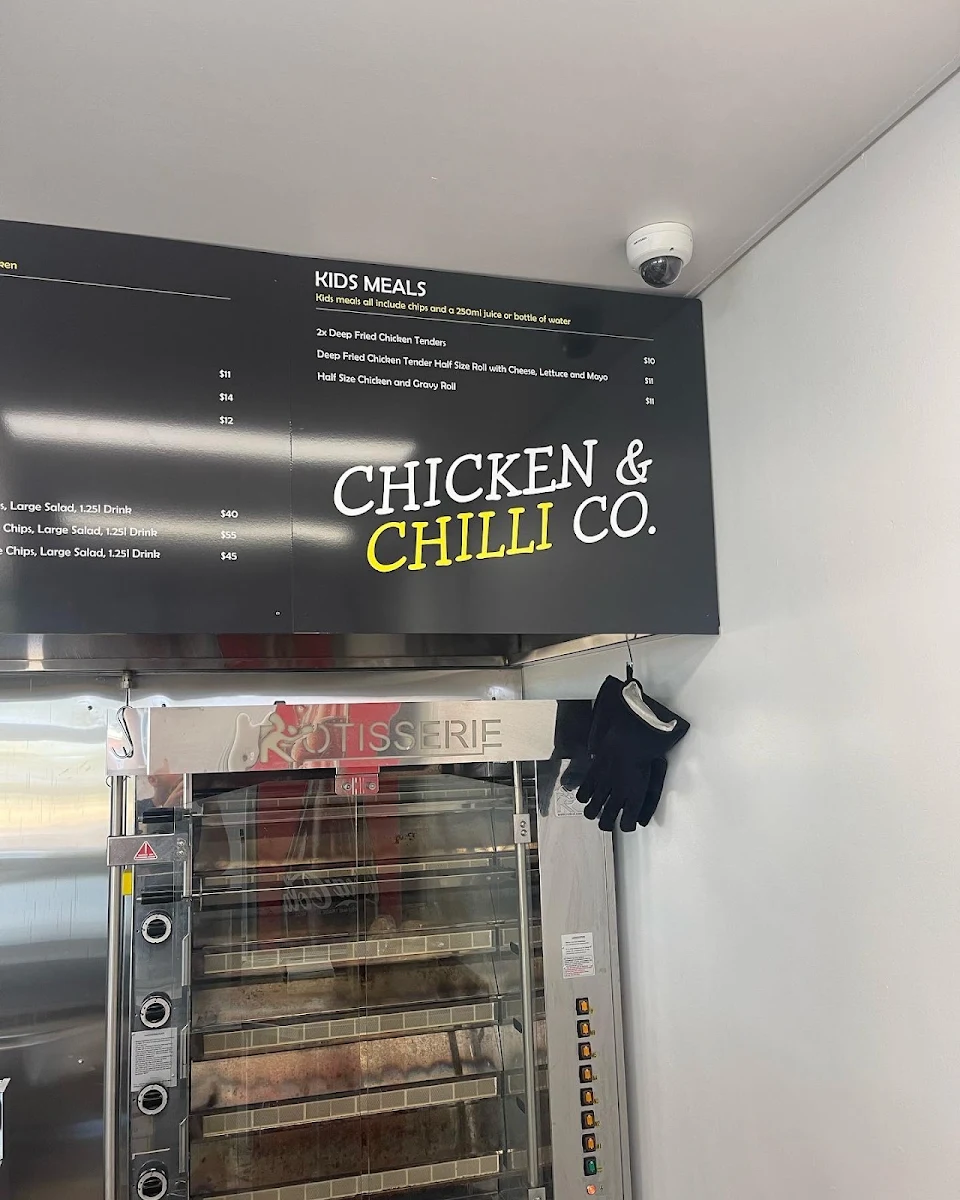 Menu, Chicken and Chilli Co