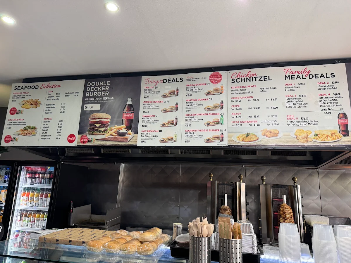 Menu, Port Melbourne Chippery