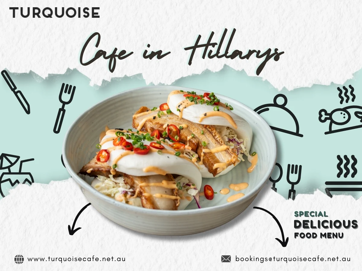 Menu, Turquoise Hillarys
