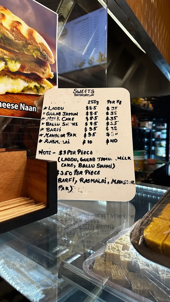 Menu, Food Court - Westfield