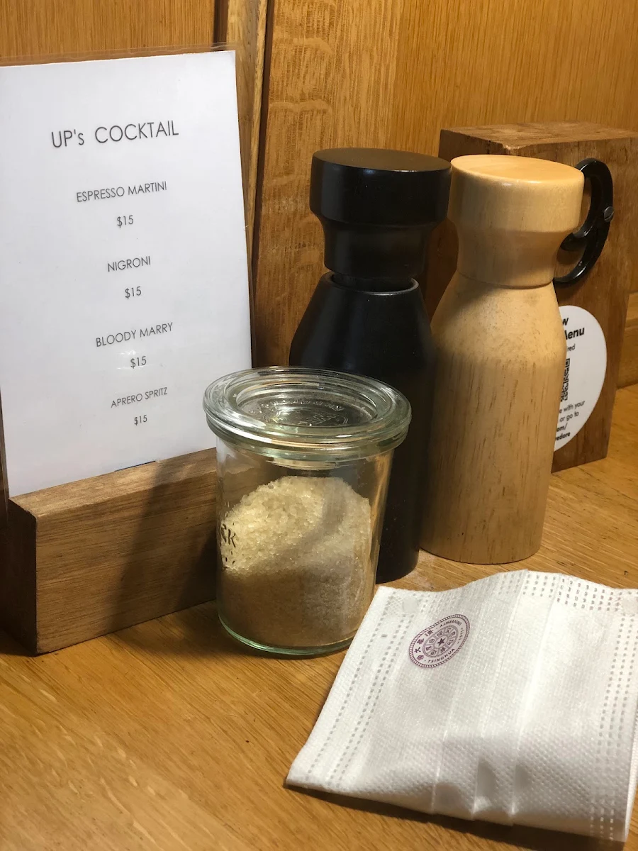 Menu, Urban Provedore
