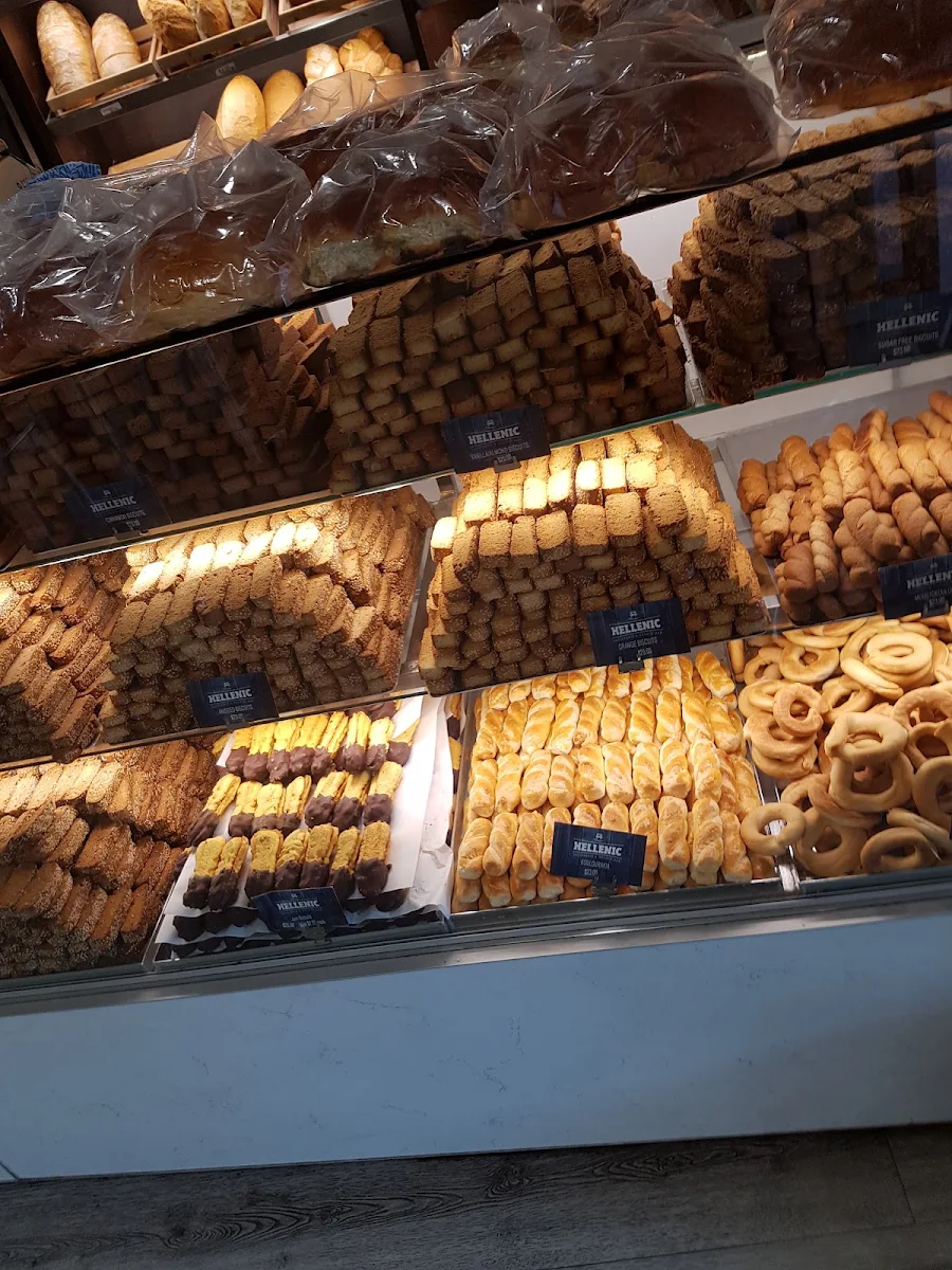 Menu, Hellenic Patisserie and Gelato Bar