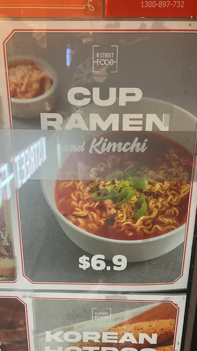 Menu, K Street Food