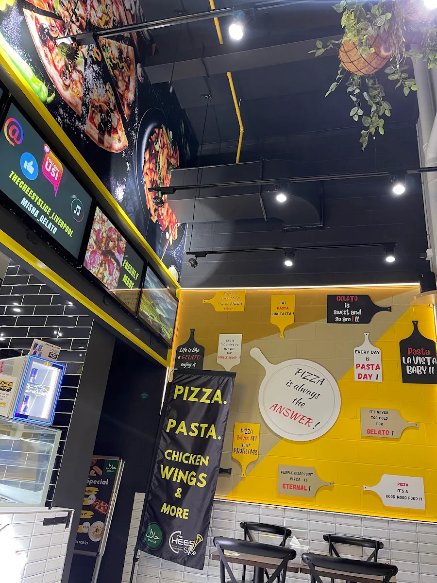Menu, The Cheesy Slice