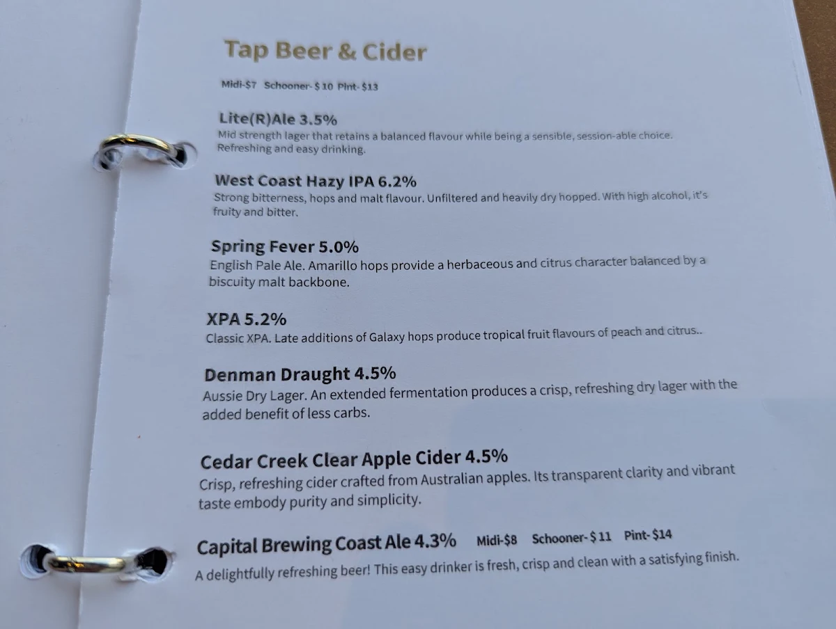 Menu photo 1