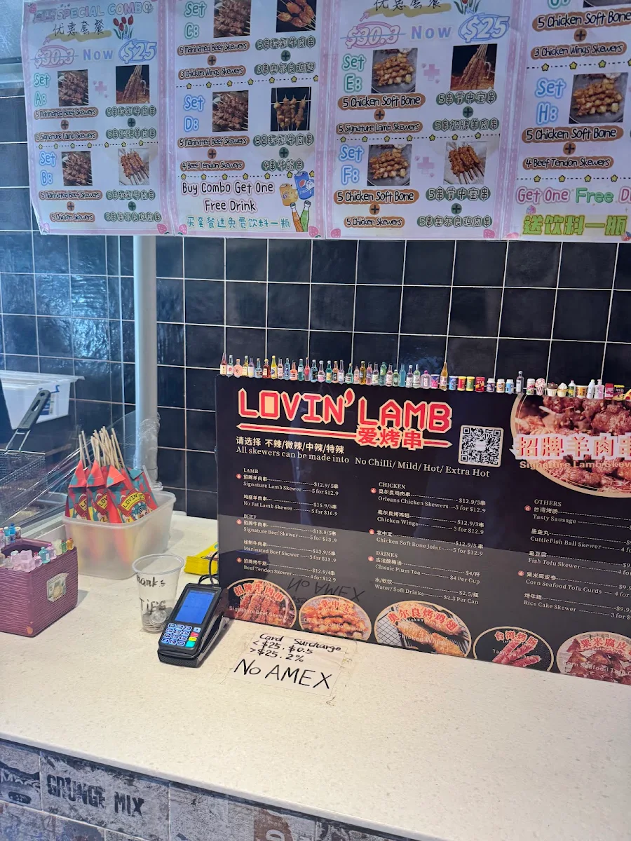 Menu, Lovin' Lamb Burwood