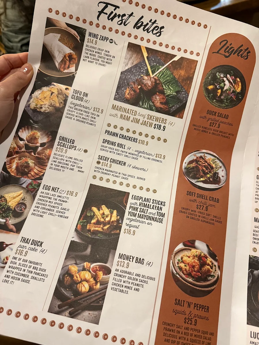 Menu, Pepper Seeds South Eveleigh