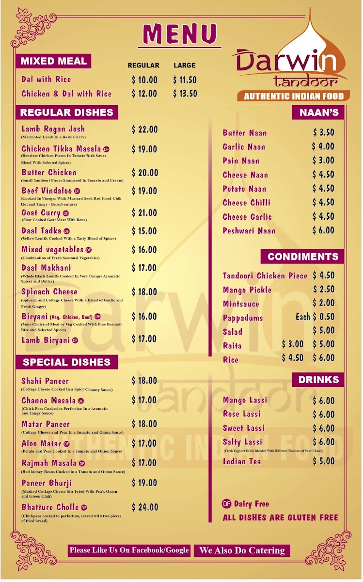 Menu photo 1