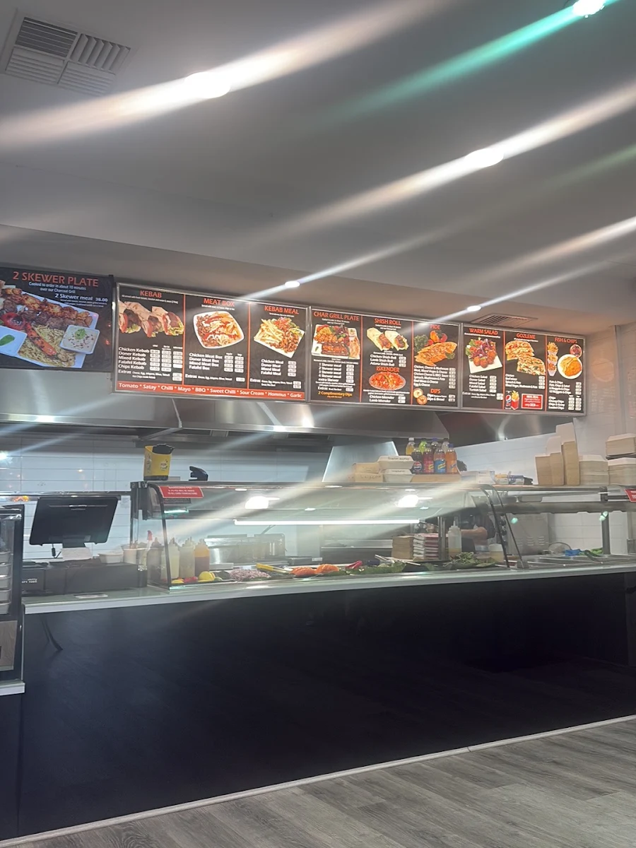 Menu, Char Grill Kebab House