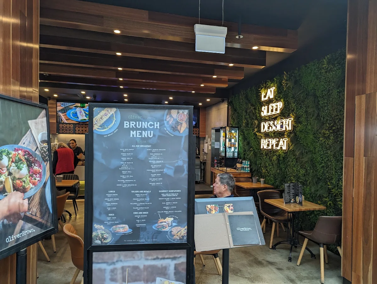 Menu, Oliver Brown