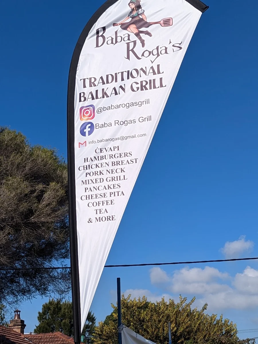 Menu, Baba Roga's