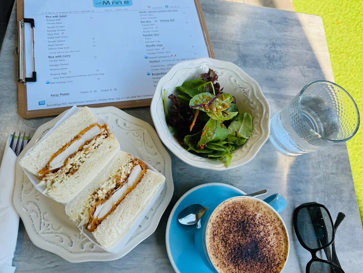 Menu, Cafe Minnie