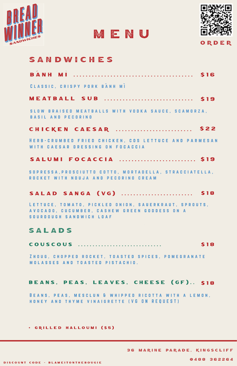 Menu photo 1