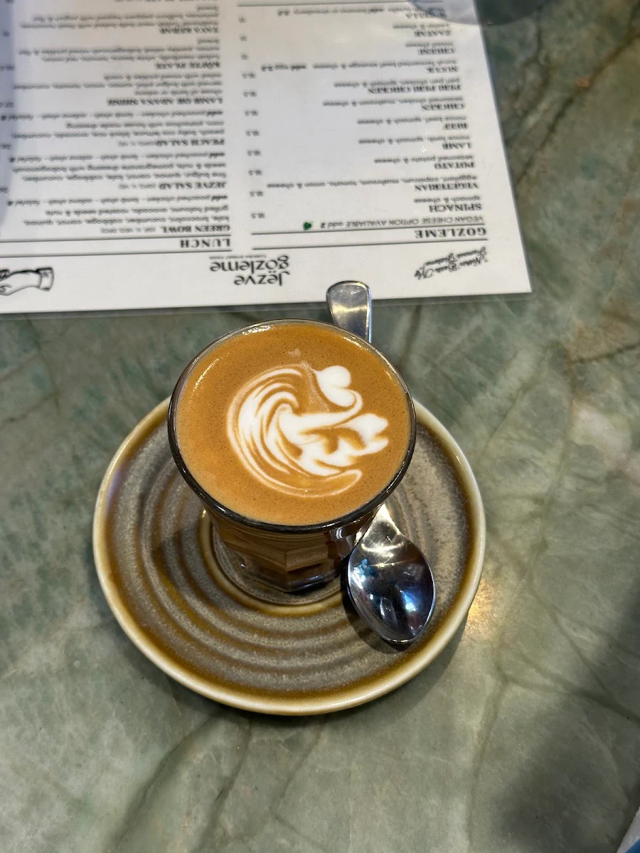 Menu, Jezve Coffee & Gözleme