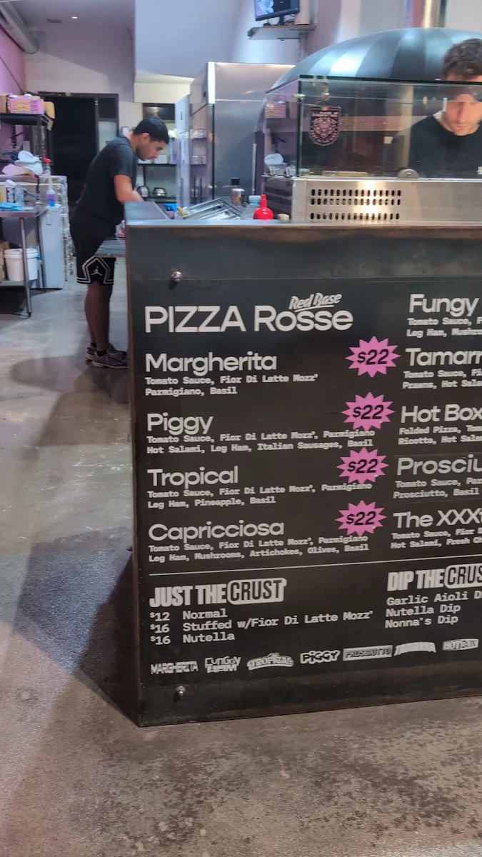 Menu, Il Locale Pizzeria Subiaco