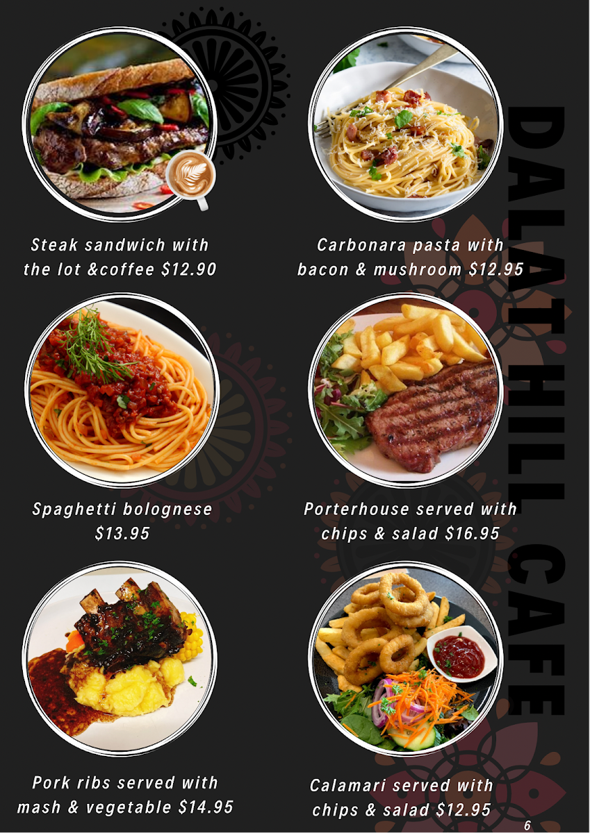 Menu, DaLat Hill