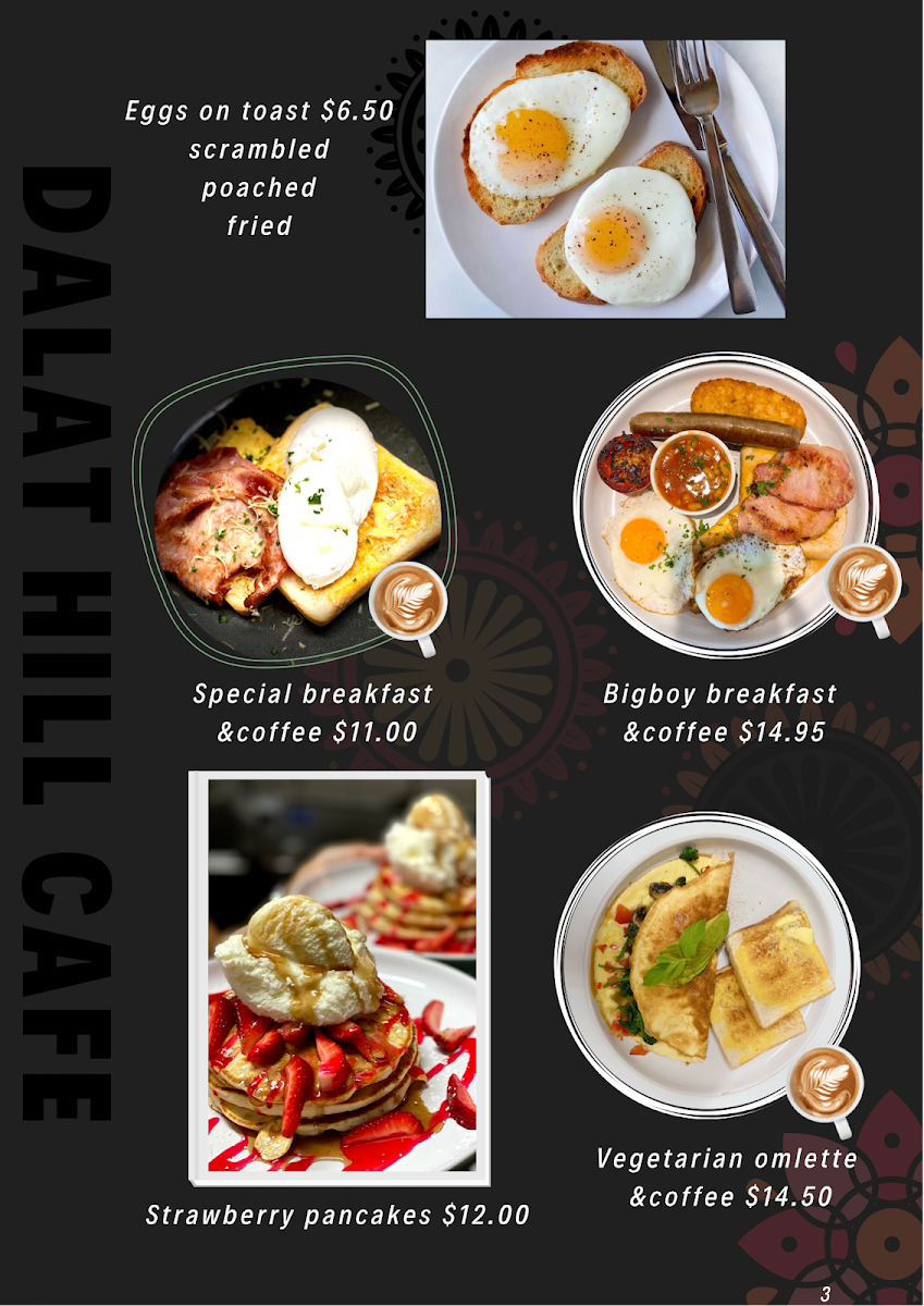Menu, DaLat Hill